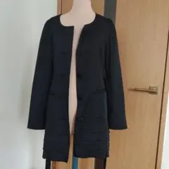 ノーカラージャケット　スプリングコート