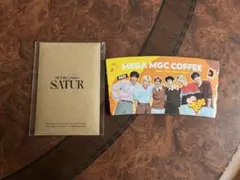 RIIZE ライズ SATUR トレカ セット (未開封)➕メガコーヒースリーブ