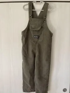 コーデュロイ　オーバーオール