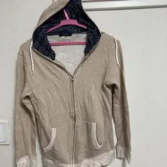 RAGE BLUE フード付きパーカー ベージュ