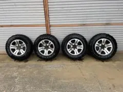 ハイエース タイヤ・ホイールセット 15インチ未使用 ハイエース 15インチアルミホイールタイヤセット ホワイトレター
