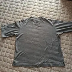 グレー クルーネック Tシャツ Lサイズ