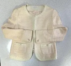 any SiS ノーカラージャケット ピンク サイズＬ