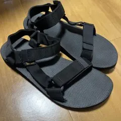 Tevaテバ オリジナルユニバーサル サンダル 26cm 黒 ブラック
