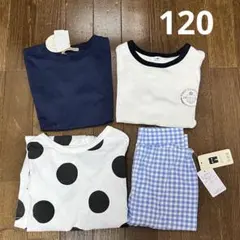 120 ワンピース　半袖tシャツ パンツ　ズボン　UNIQLO まとめ売り