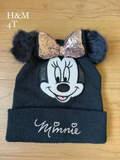 【H&M】ミニーちゃんニット帽