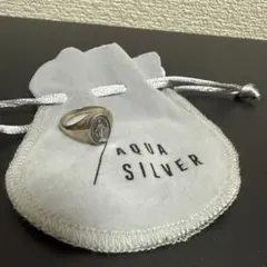 AQUA SILVER アクアシルバー　シルバー925 マリアリング8号　未使用のサムネイル