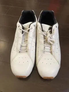 【新品】ECCO ホワイトレザースニーカー