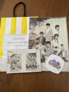 アイランドストア　六本木　HiHi Jets 美少年　クリアファイル　カード