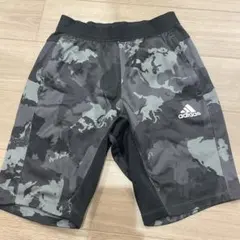 adidas カモフラージュ ハーフパンツ AEROREADY M