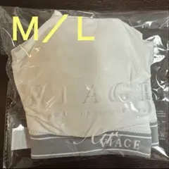 VIAGE ビューティアップナイトブラ エアー ML ホワイト×グレーのサムネイル
