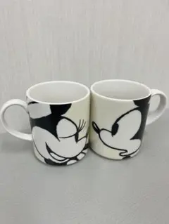 Francfranc × Disney ペアマグ キス ミッキーミニー　箱あり