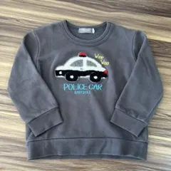 BABYDOLL 警察車両トレーナー 100cm