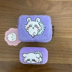 ちいかわ　モモンガセット　ふわふわミニポーチとジュエリーミニケース　2個セット