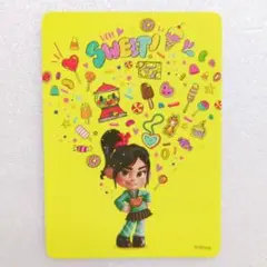 ディズニーストア じゃんけん あいこ カード シュガーラッシュ ヴァネロペ