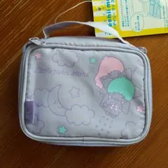 サンリオ リトルツインスターズ/キキ&ララ ミラー付きポーチ：2008年製