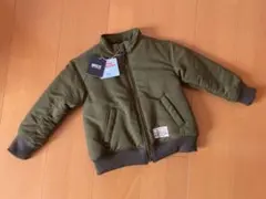 新品タグ付き BREEZE ブリーズ ジャンパー アウター 110 カーキ