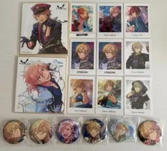 あんスタ 羽風薫 朱桜司 色紙 ぱしゃっつ ぱしゃこれ 缶バッジ まとめ売り