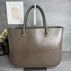 【極美品】ARTS&SCIENCE SIMPLE BOX BAG ダークブラウンのサムネイル