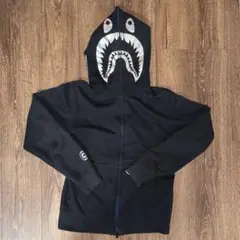 A Bathing Ape Shark hoodie ブラック M