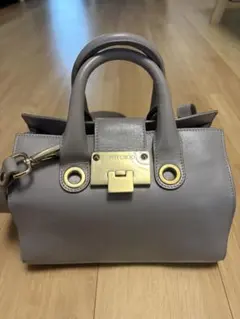 JIMMY CHOO ショルダーバッグ グレージュ