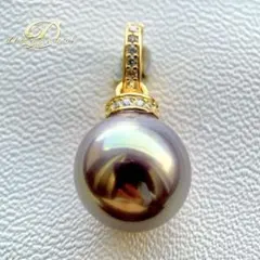Aman様専用淡水エジソンパール　グラデーションカラーペンダントBEN865