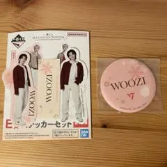 SEVENTEEN 一番くじ ウジ ステッカー 缶マグネット