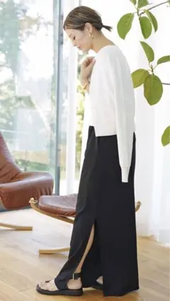 Deuxieme classe カーディガン　白