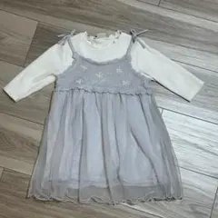 【即日発送】petit main ワンピース　90cm