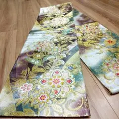 早い者 必須の逸品&極美品【袋帯 佐賀錦 成人式 正絹 帯 結婚式 訪問着】のサムネイル