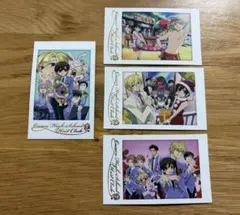 第2弾 桜蘭高校ホスト部 キャラポトレ 箔押し 4枚セット