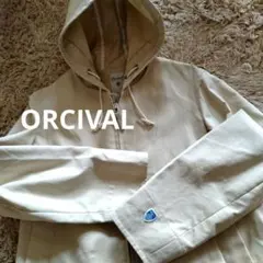 ORCIVAL　　Wジップフードジャケット　 ブルゾン　エクリュ 1