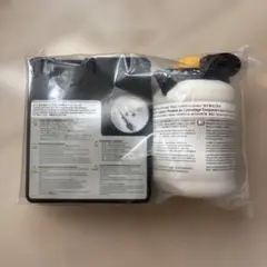 【未使用】スバル　タイヤ空気充填用エアーコンプレッサー　応急用パンク修理剤のサムネイル