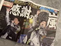 嵐 ニッカンスポーツ 特別保存版 新聞のサムネイル