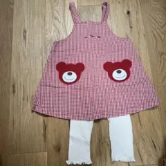 ミキハウス　ジャンパースカート　90