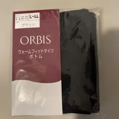 ORBIS ウォームフィットタイツ ボトム ブラック L-LL