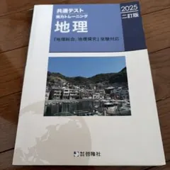 2025二訂版 共通テスト実力トレーニング 地理 啓隆社のサムネイル