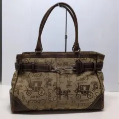 COACH コーチ ホースアンドキャリッジ ハンドバッグ