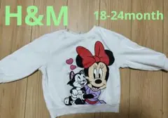 【H&M】 ミニーマウス トレーナー 90cm