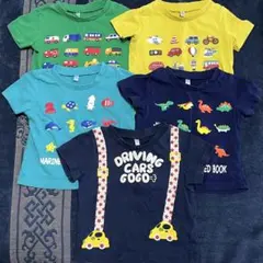 西松屋　トップス　半袖　80cm 5点セット　まとめ売り　ベビー