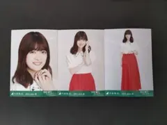 吉田綾乃 乃木坂46 刺繍 生写真 3種