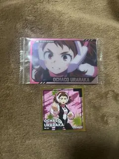 僕のヒーローアカデミア ヒロアカ 麗日お茶子 アクリルブロック おまけ