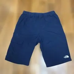 ネイビー ハーフパンツ カーゴポケット付き　150cm