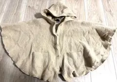 ポンチョ　ウール100% babyGAP4才用のサムネイル