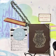東京ディズニーシー25周年 スパークリングジュビリー パスケース