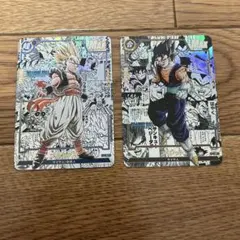 【美品】ドラゴンボール カード コミパラ風 海外製 ベジット　ゴテンクス