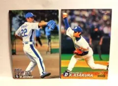 中日ドラゴンズ　大野雄大　朝倉健太 プロ野球カードセット