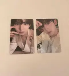 ZB1ハンユジン ICONIK タワレコ特典ト レカ白衣装 ゼベワン