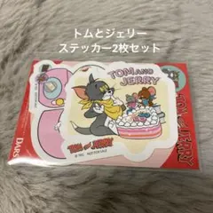 トムとジェリー ステッカー2枚セット