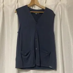 Eddie Bauer メンズ ベスト Mサイズ ネイビーのサムネイル